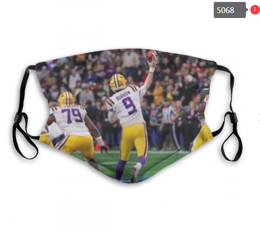 NCAA LSU Tigers #2 Dust mask with filter->ncaa dust mask->Sports Accessory